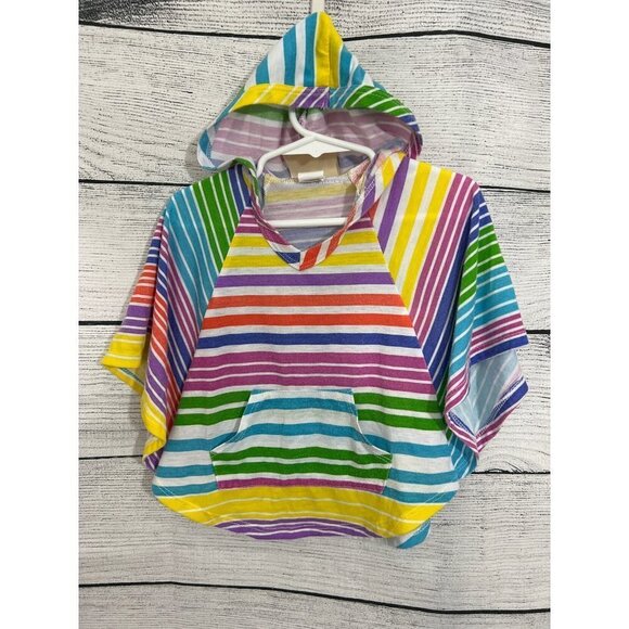 Rainbow Striped coverup - Picture 1 of 2